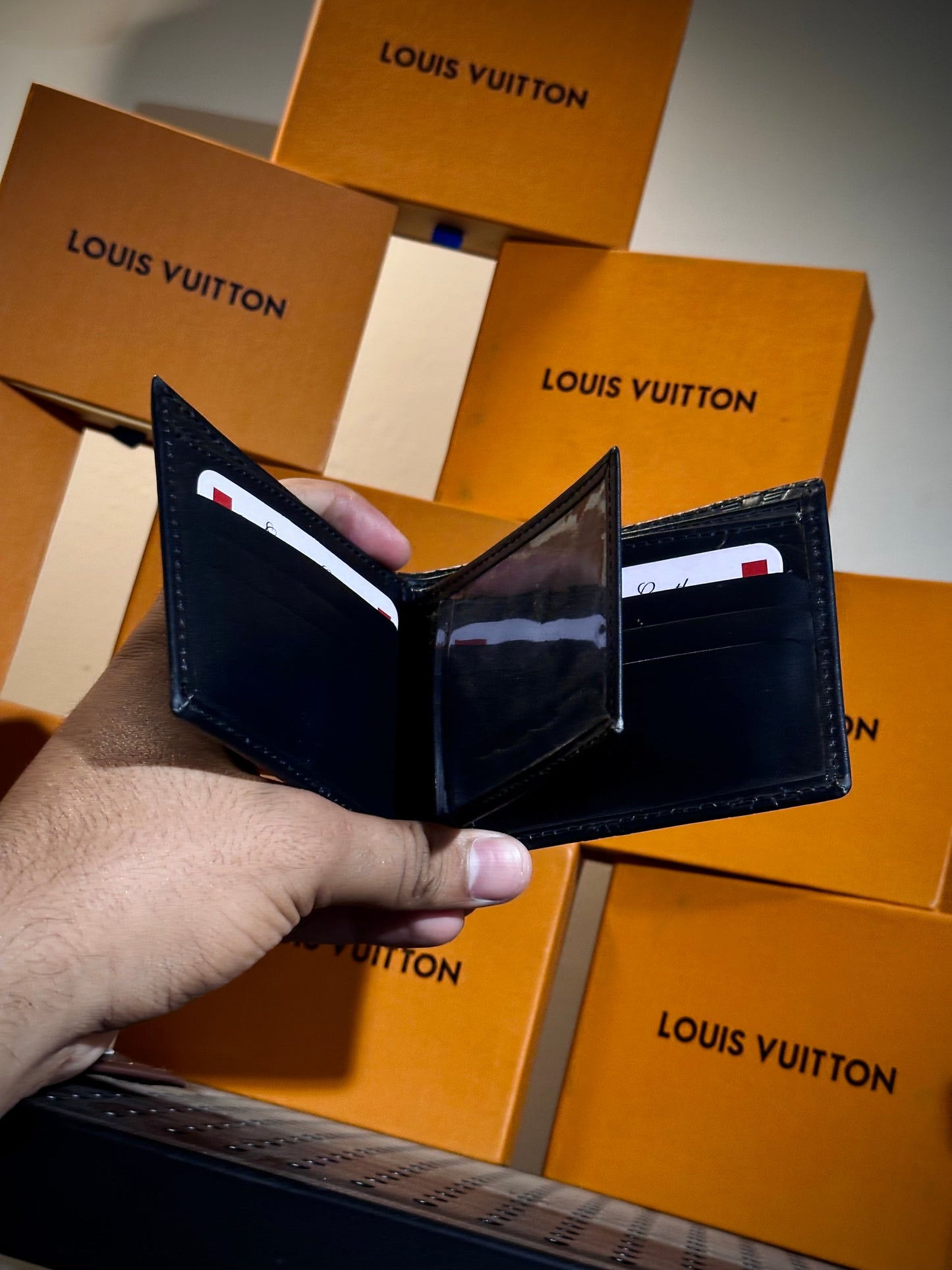 LV genuine Leather