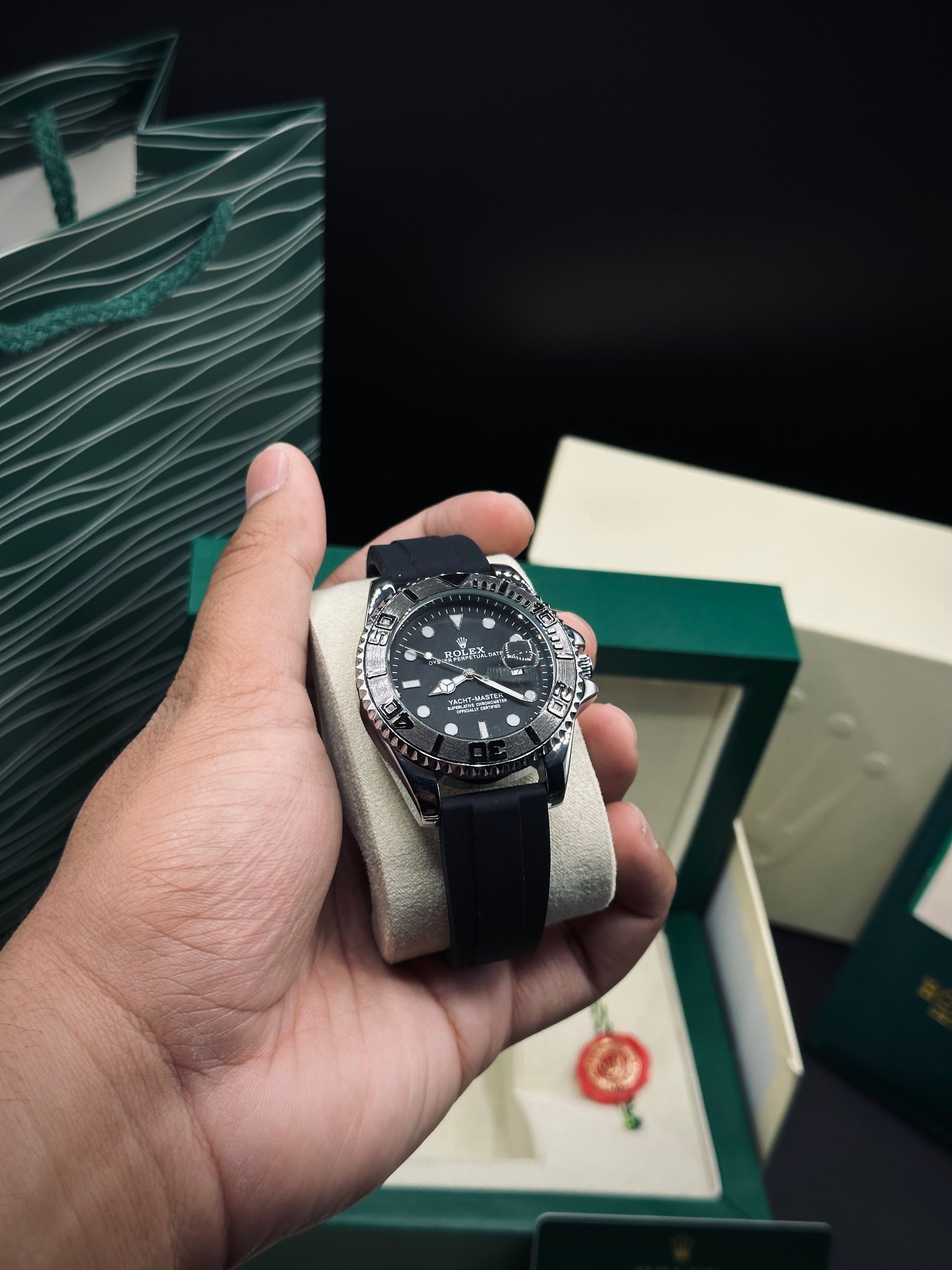 Rolex Yatch Master (silicone straps)