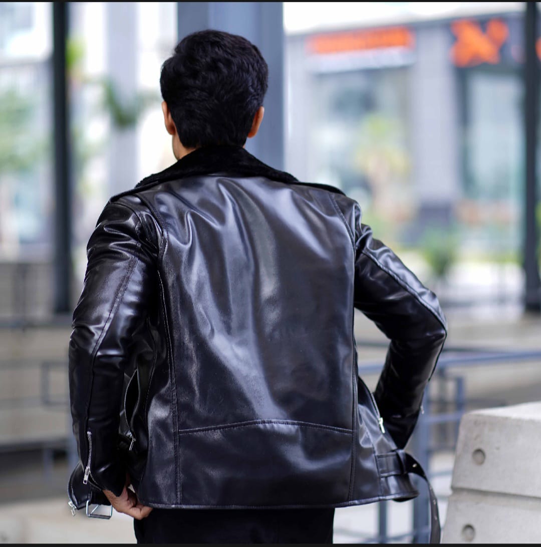 Men’s Premium Biker Jacket | Stylish Motorcycle Jacket Pakistan